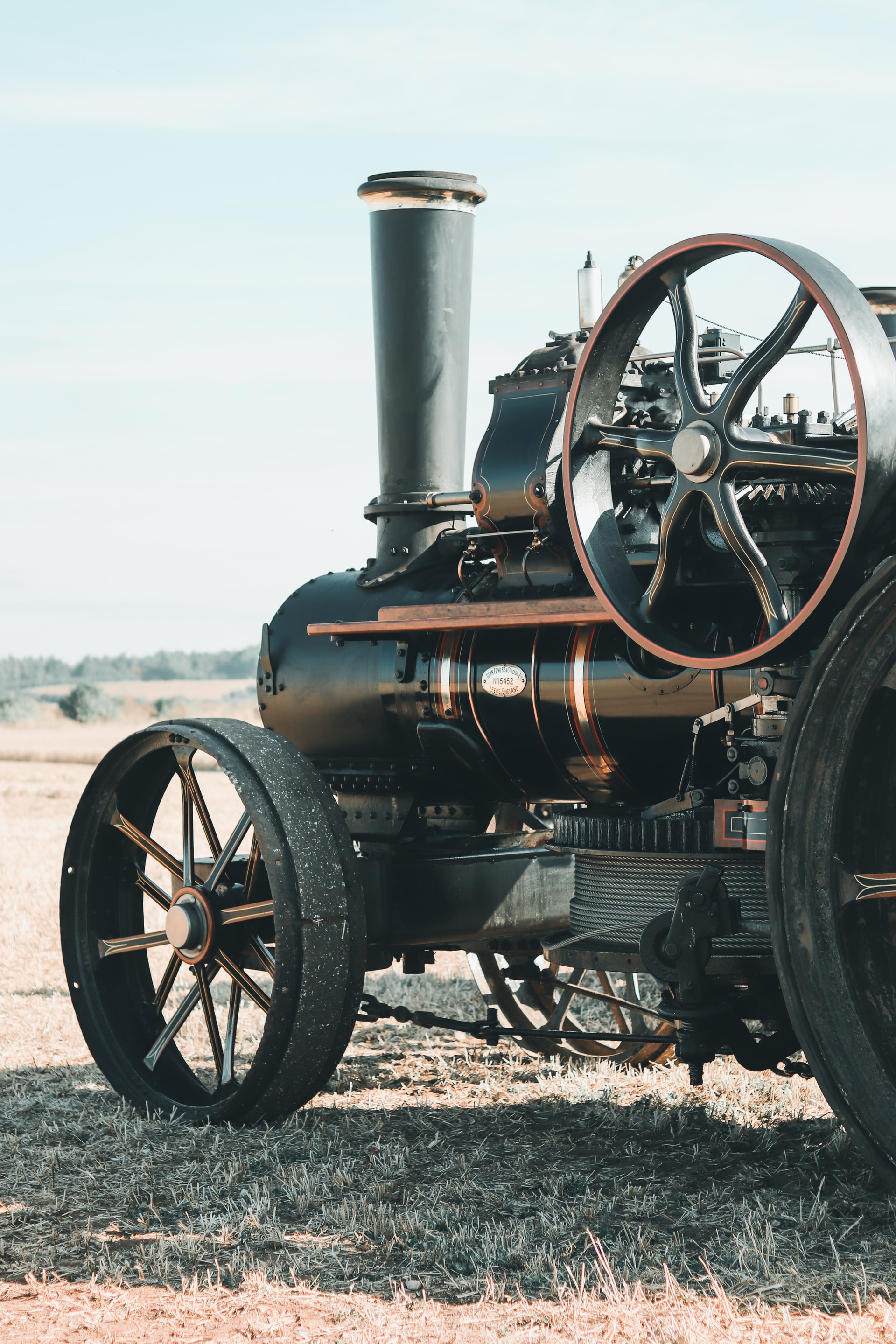 Steam tractor